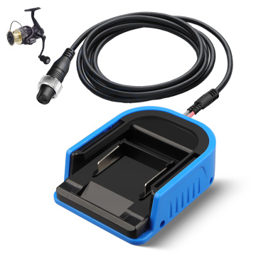 Fishing Reel Battery Adapter for Makita 18V Charger Daiwa Force Master Shimano PLEMIO 3000