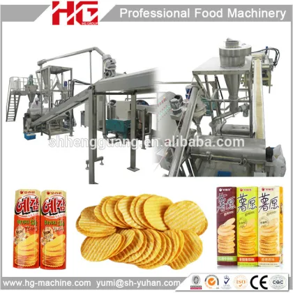 High efficient advanced technology baking chips production line