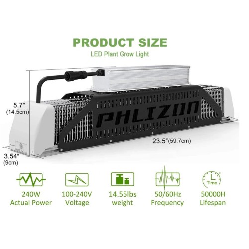 Plant Light LED Grow Hydroponic Spectrum