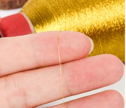 110G Pure Gold Lurex Metallic Thread for Embroidery: Anton J's Cording Thread