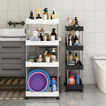 Space de ahorro de múltiples capas Rack de estante de espacio de baño - Organizador de cocina extraíble