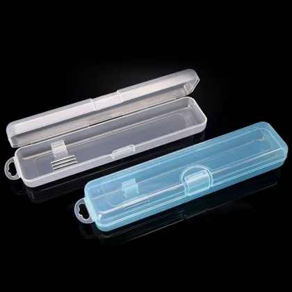 WEISHENG Factory Travel PS Toothpaste Toothbrush Case Plastic Toothpaste Toothbrush Set