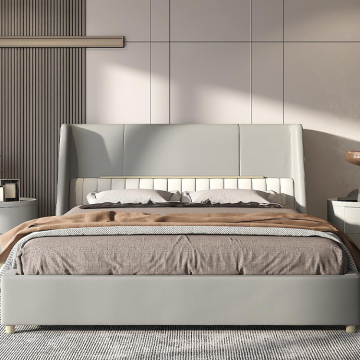 Luxury Solid Wood Hotel & Home Furniture: Explore High-End Bedroom Collections including Double Beds and Upholstered Beds