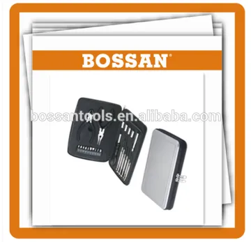 26pcs mixed tool set in zip up metal case