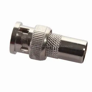 BNC male to PAL male connector, RoHS Directive-compliant