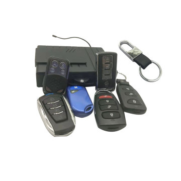 Jiuqiang 12V 24V Bus Door Remote Controller - Silver White Metal Button