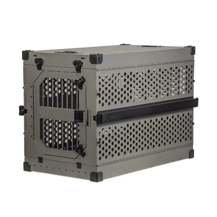 Custom Heavy Duty Collapsible Aluminum Dog Crate for Sale