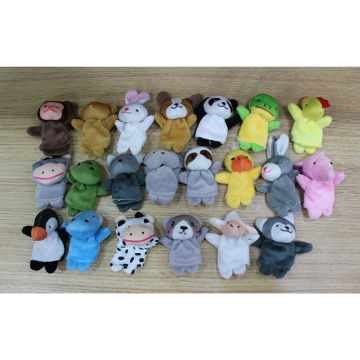 Mainan lembut jari: boneka mewah boneka hewan khusus untuk anak -anak