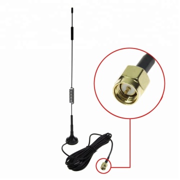 Antenna magnetica 4G con connettore SMA / TS9 / CRC9