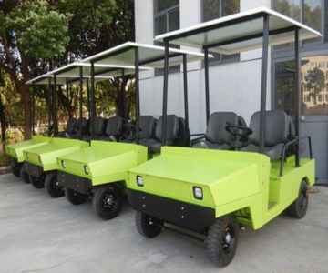 Electric Patrol and Towing Dual Purpose Vehicle