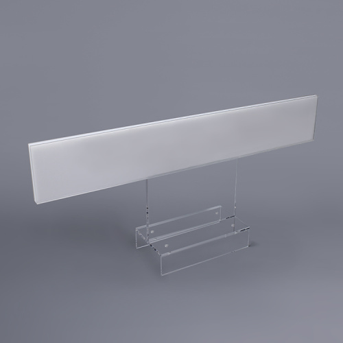 卸売透明プラスチックテーブルサインホルダー