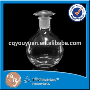 Kitchen cruet bottle glass cork 150 ml glass bottle for oil or vinegar