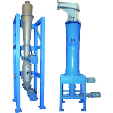 Double-cone high-efficiency high-density desander