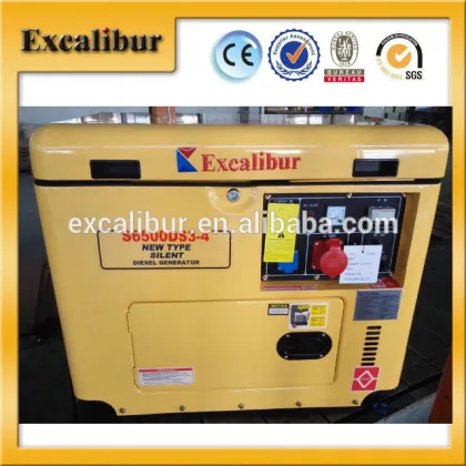 jinghua type diesel generator 5 kva silent type