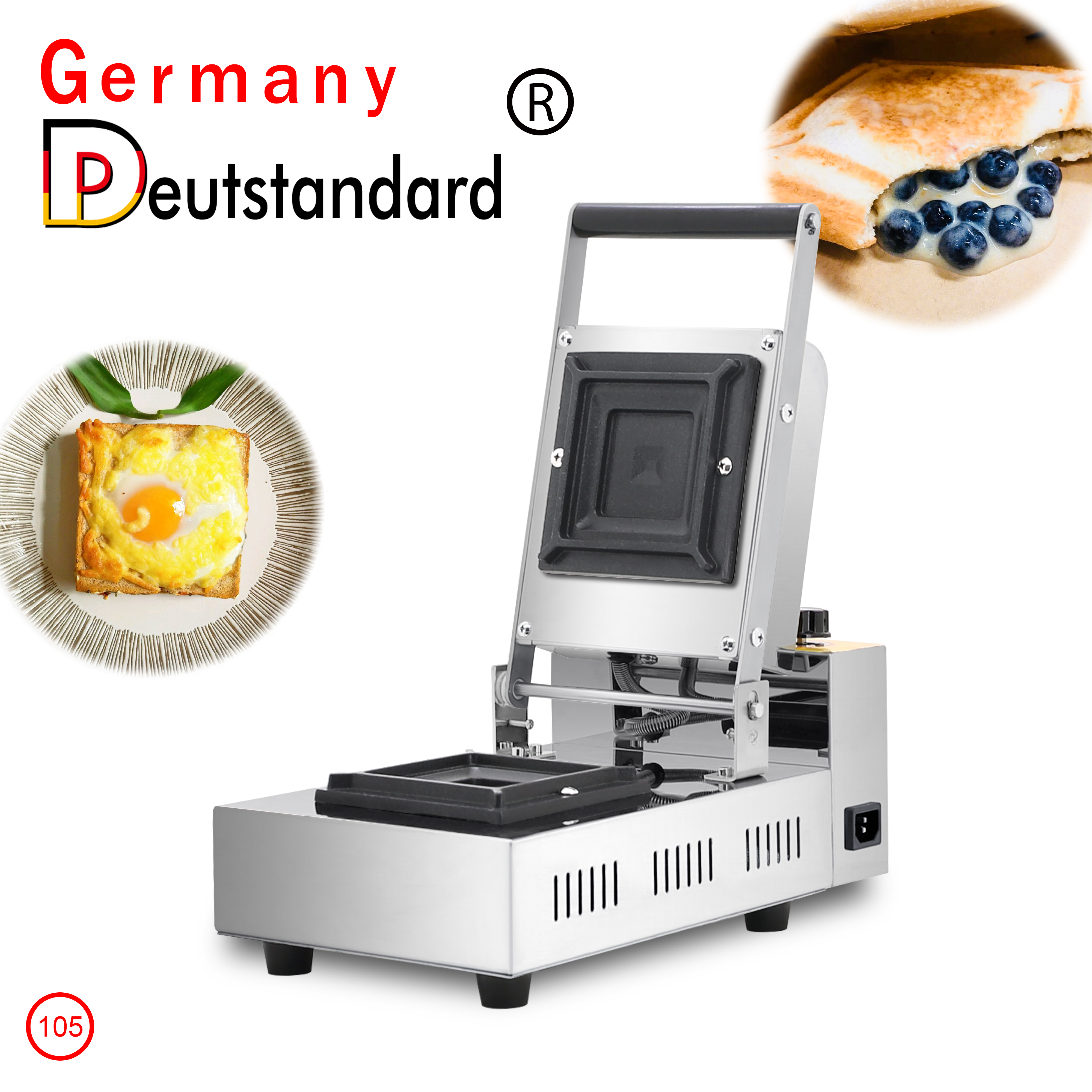 máquina de sandwichera sandwich maker machine