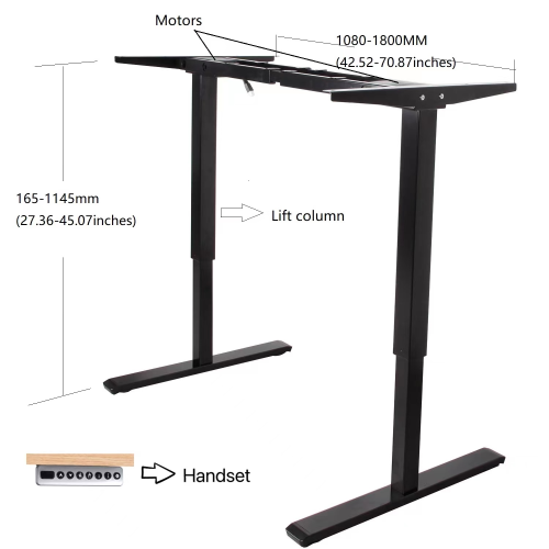 Automatic Desk Lift 2 Stages