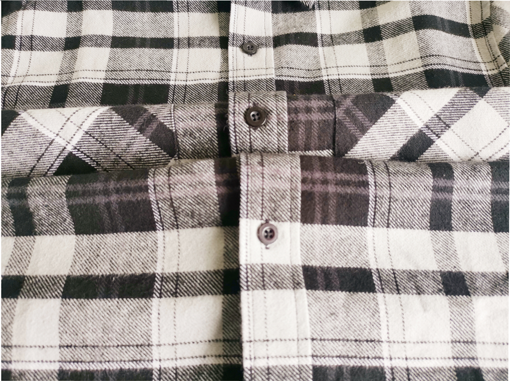 Double Pocket With Flaps Y D Flannel Shirt