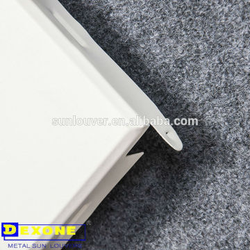 Clip in suspended ceiling aluminium ceiling tiles 600*600mm