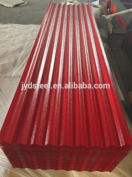 Embossed/orange peel color painted steel roofing sheet/ppgi corrugated roof sheet