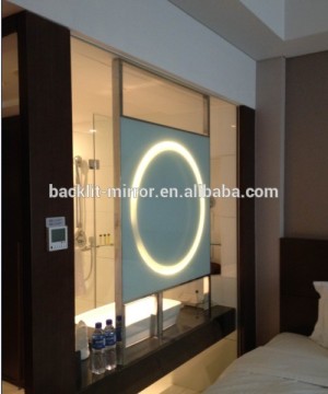 Easy assembly mirror backlit bathroom LED wall mirror