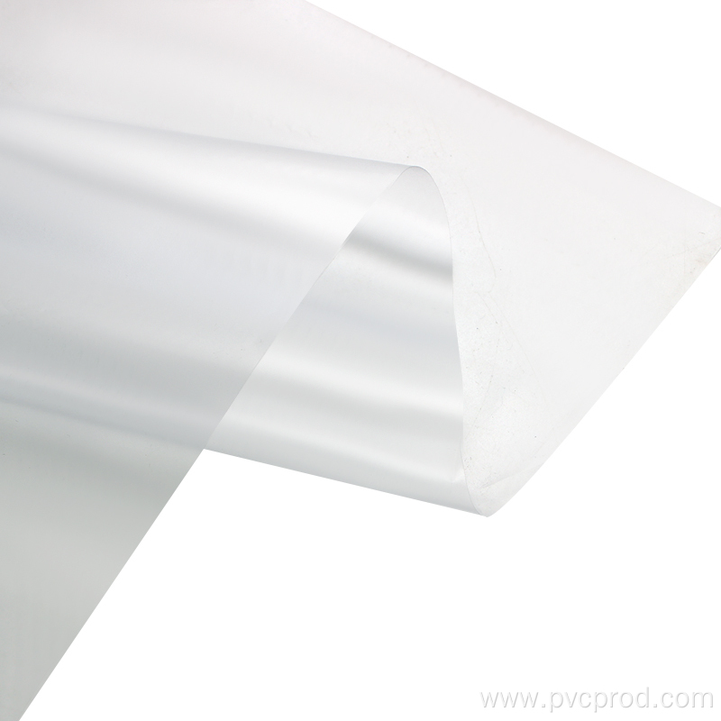 PVC film uncoated overlay for card making