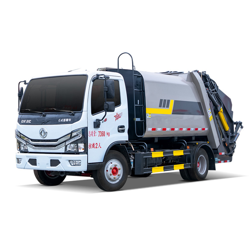 Dongfeng Dolika D6 압축 쓰레기 트럭