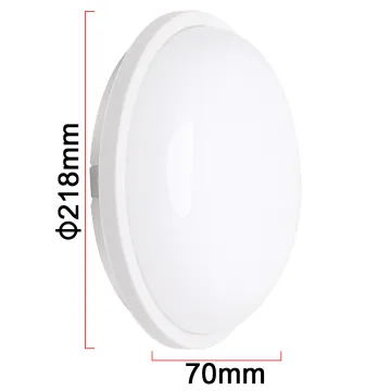 Modern 20W LED Bulkhead Light - Mounted Round LED Indoor Wall and Ceiling Light