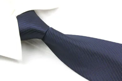 Blue Black Necktie