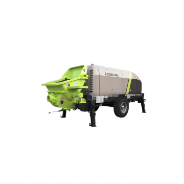 Mobile Concrete Trailer Pump HBT80.18.132SU: Construction Equipment for Building Projects