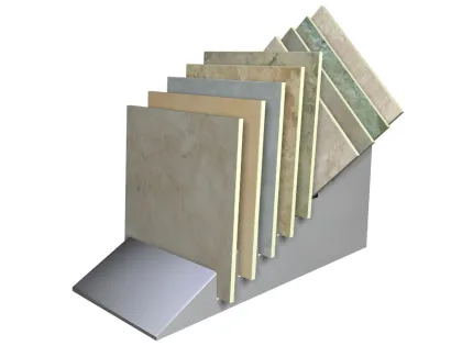 Heavy duty ceramics tiles display racks
