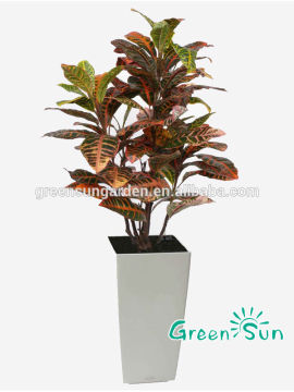 Corner flower pot