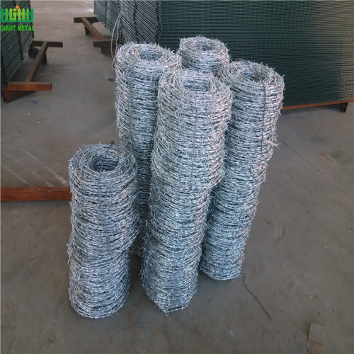Galvanized Twist Barbed Wire Usd for Protecting Pagar