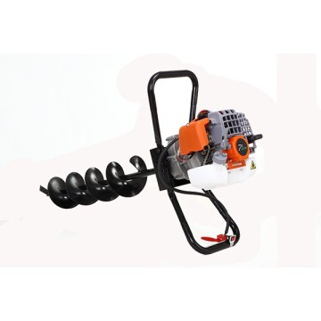 gasoline engine power earth/ground driller