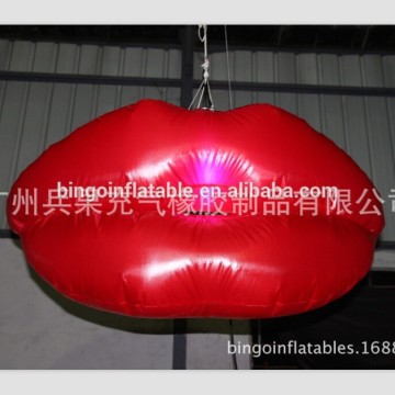 large inflatable lip replicas for party decoration