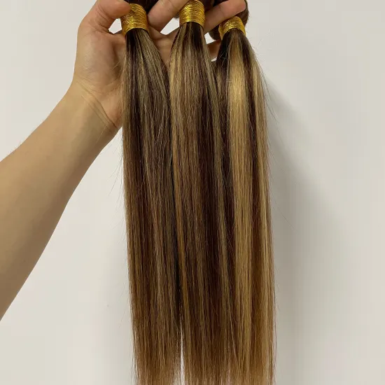 New Design 1b 4 27 Ombre Human Hair Bundles Mixed Color Human Hair Weave Piano Color Human Hair Bundles