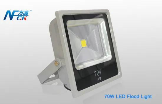 Aluminum 4000k 70w Ip 65 Waterproof Warehouse Led Flood Light , 240v Led