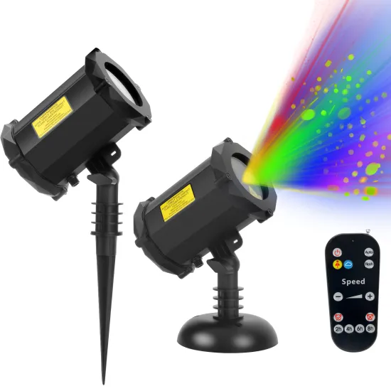 Best RGB Laser Spike Light for Outdoor Garden Decoration