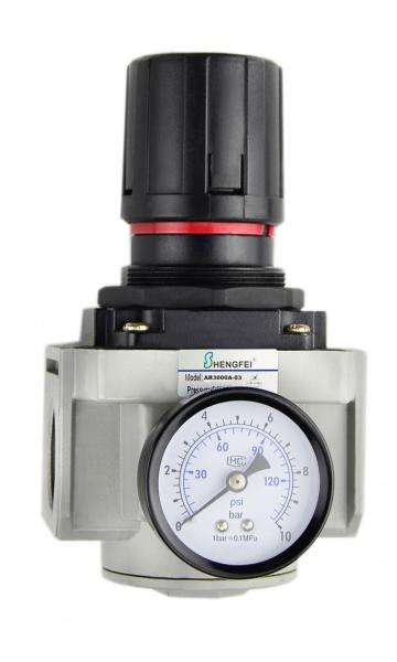 AR3000A-03 G3/8" Air Regulator 22-123 psi