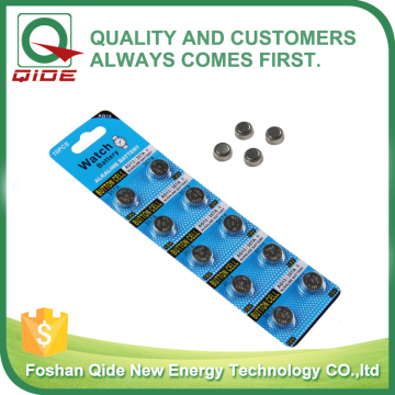 Alkaline AG3 LR41 button cell battery 1.5V bulk tray package competitive price
