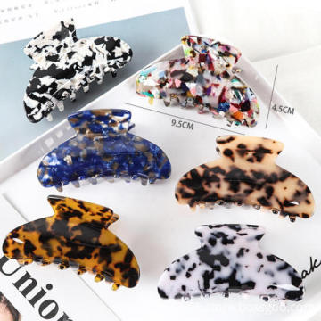Customized Elegant Acrylic Leopard Claw Hair Clip for Women