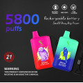 Bulk Buy 5800 Puffs Supbliss Glitter Disposable Vape