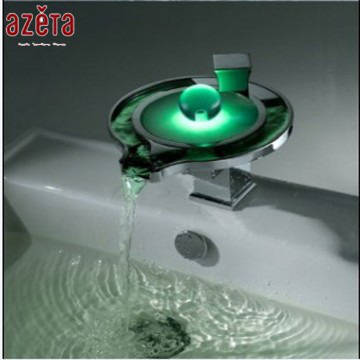 China Newly Single Lever Colourful Led Basin Mixer