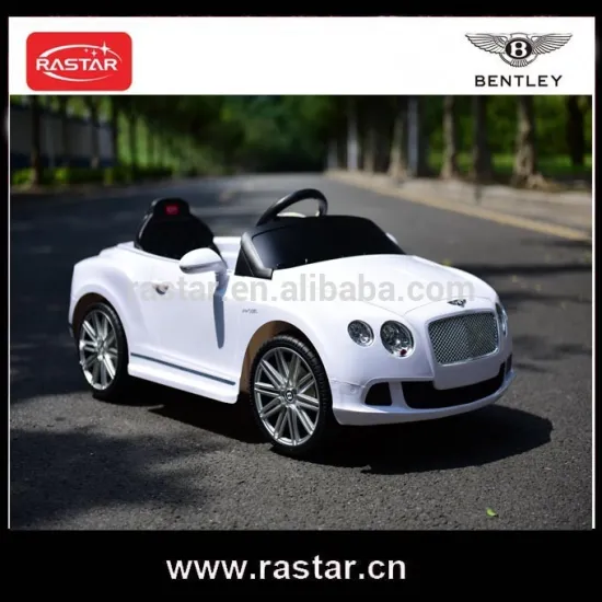 RASTAR Bentley type electric used ride on baby car with MP3 toy cars for kids