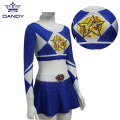 စိတ်ကြိုက် Long ကထိပ်တန်း Cheer ယူနီဖောင်း Varsity