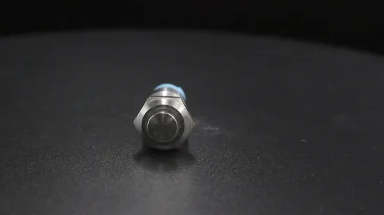 Stainless Steel 12mm On Off Push Button Switch