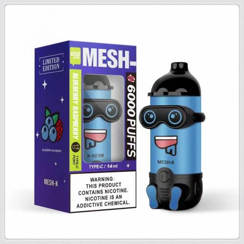 Mesh-K 6000 Puffs Kit jetable Pod France