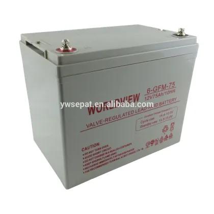Rechargeable 12v 75ah exide battery