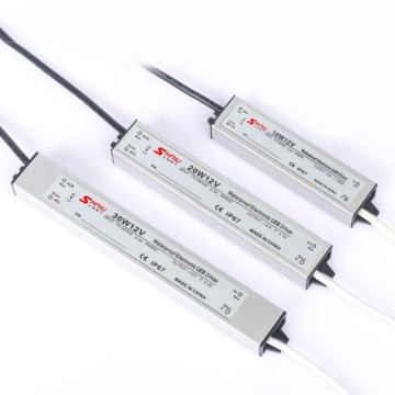SHINIU LPV Series 12/24V Waterproof Power Supply 220 RPM 12V/24V CCTV LED Driver IP67