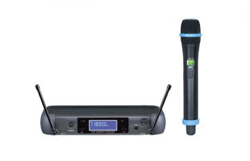Professional Uhf Wireless Microphone Handheld , Single Channel