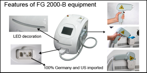 Portable 808nm Diode Laser For Hair Removal